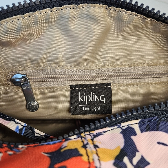 Kipling Wes Floral Crossbody Bag In Splashy Posies - Picture 7 of 15